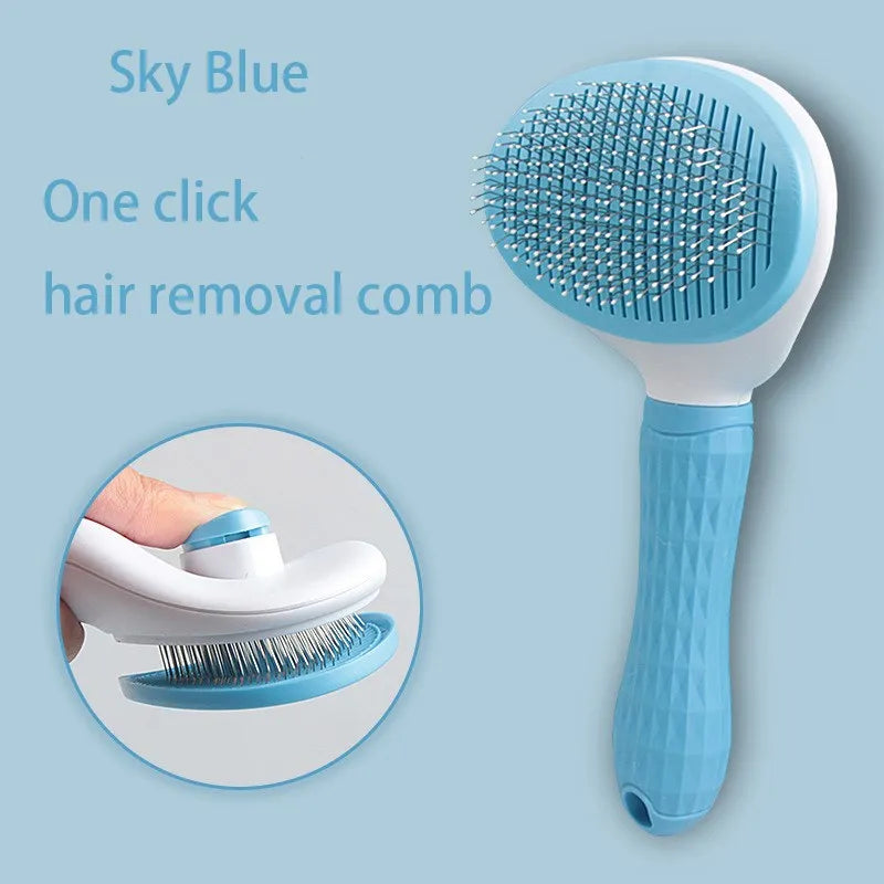 Cat and Dog Hair Brush Removal