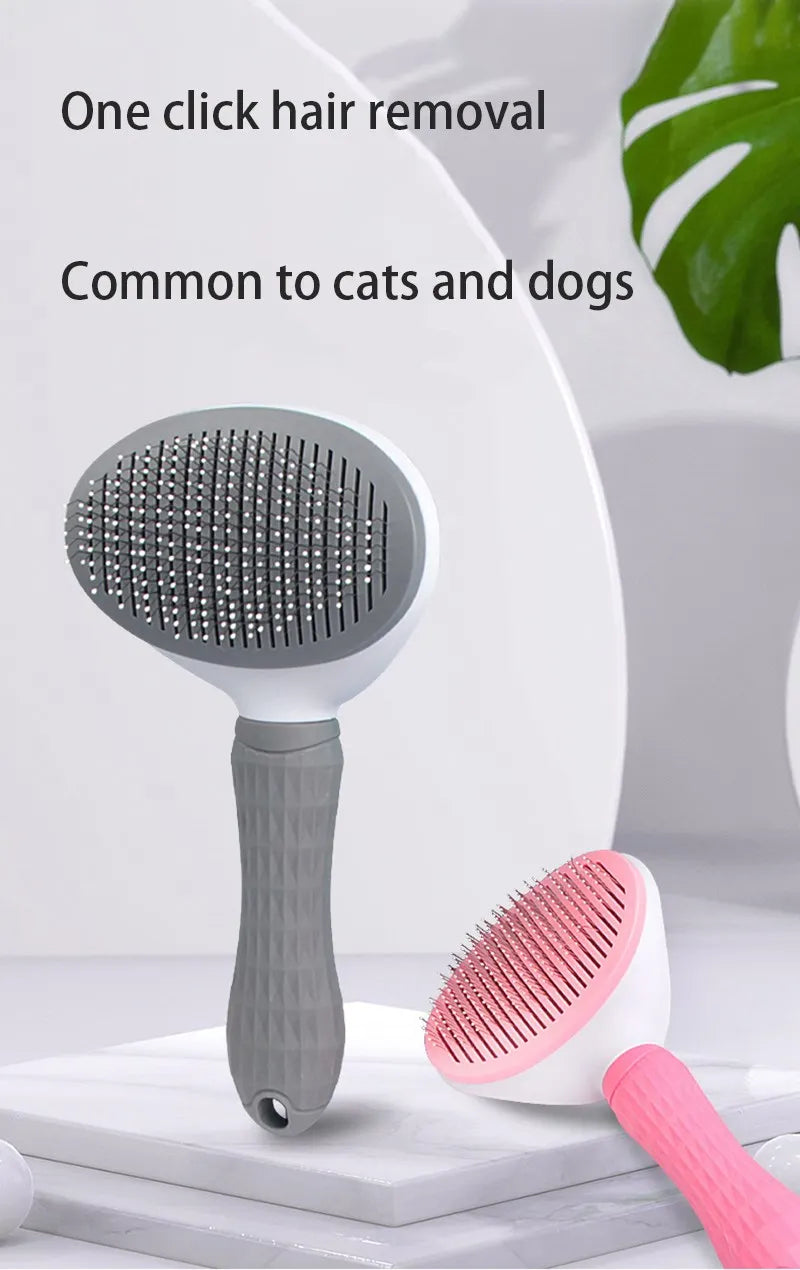Cat and Dog Hair Brush Removal