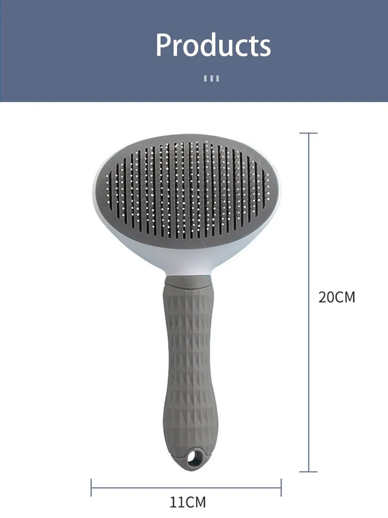 Cat and Dog Hair Brush Removal