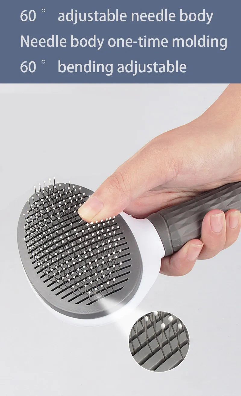 Cat and Dog Hair Brush Removal