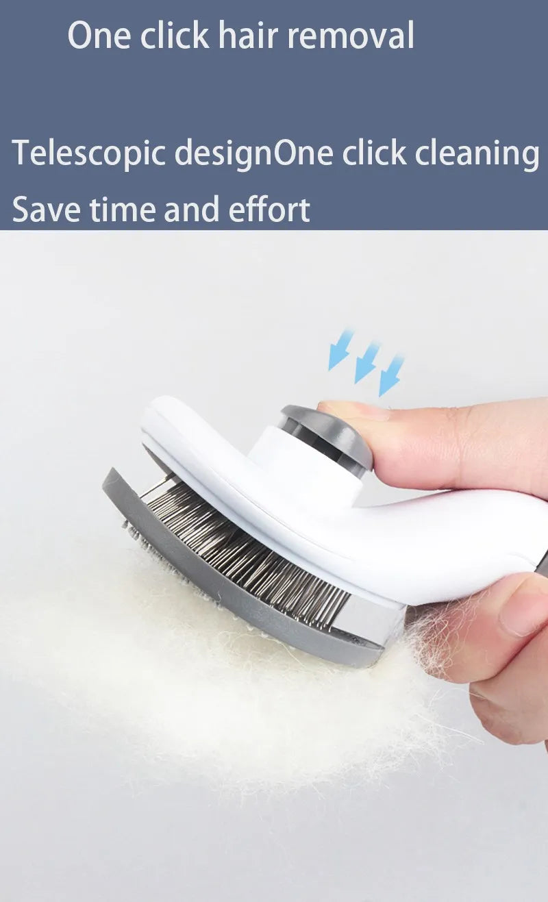 Cat and Dog Hair Brush Removal
