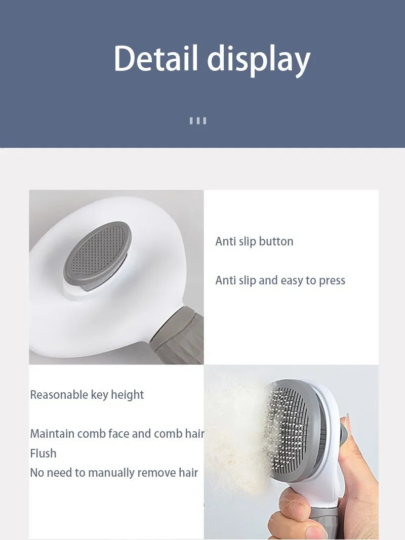 Cat and Dog Hair Brush Removal